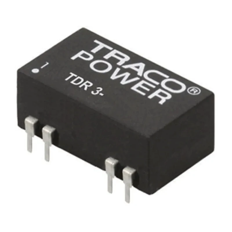 TRACOPOWER Regulated Isolated DC-DC Converter PCB Mount 12V dc 250mA Output 3W 9-18V Input TDR 3-1212