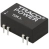 TRACOPOWER Regulated Isolated DC-DC Converter PCB Mount 12V dc 250mA Output 3W 9-18V Input TDR 3-1212