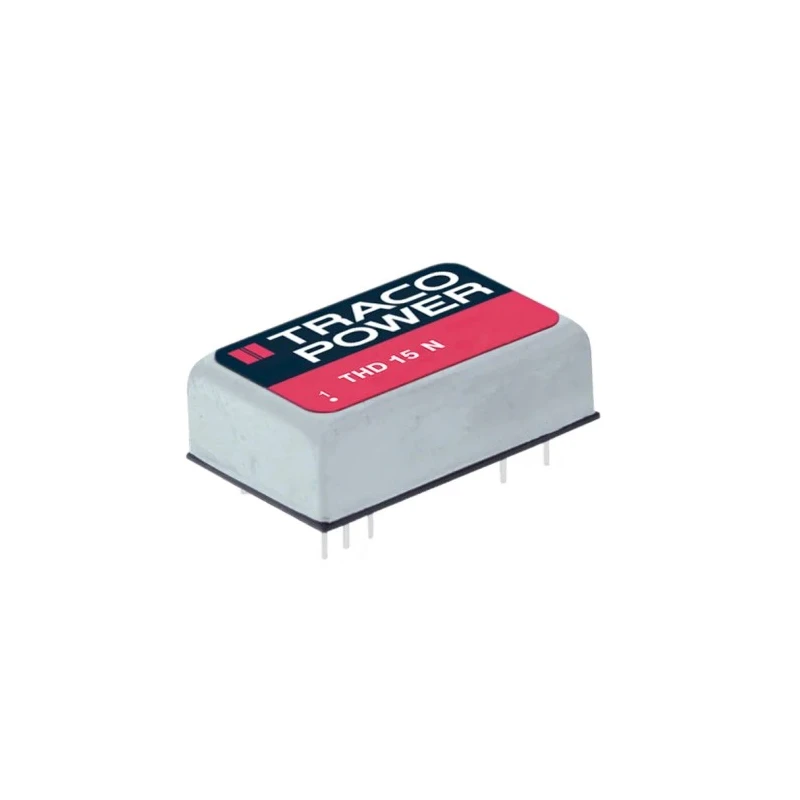 TRACOPOWER DC/DC Converter 15V dc 500 mA 36V dc Input 18V Input 15 W Through Hole THD 15-2423N