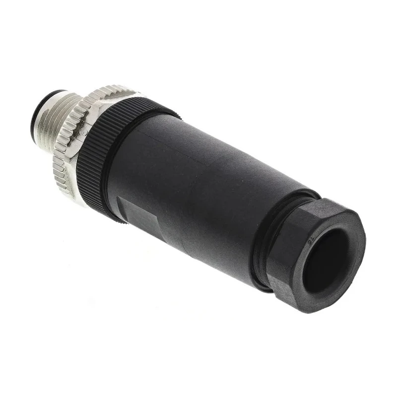 binder Circular Connector, 4 Contacts, Cable Mount, M12 Connector, Socket, Male, IP67, Series 713 99-0429-12-04