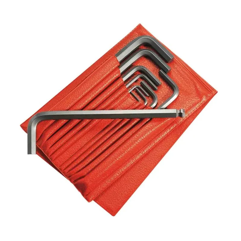 Facom 12 Piece Hexagon Hex Key Set with Long and Short Arms, Metric Sizes 1.5 mm to 12.0 mm 83SH.JL12