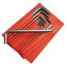 Facom 12 Piece Hexagon Hex Key Set with Long and Short Arms, Metric Sizes 1.5 mm to 12.0 mm 83SH.JL12
