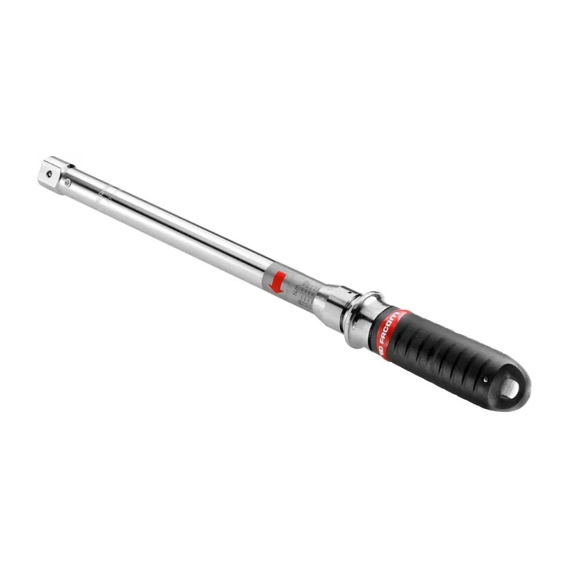 Facom Click Torque Wrench, 20 To 100 Nm, 9 x 12 mm Hex Drive, 437mm Overall Length, ±2% Accuracy S.306-100D