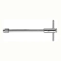 Facom Steel Tap Wrench with Chromed Finish, Maximum Tap Size M6, Overall Length 250mm 830A.5L