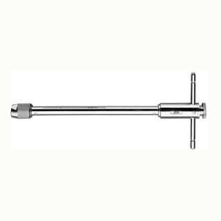 Facom Steel Tap Wrench with Chromed Finish, Maximum Tap Size M6, Overall Length 250mm 830A.5L