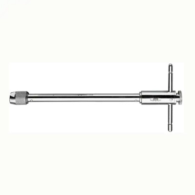 Facom Steel Tap Wrench with Chromed Finish, Maximum Tap Size M6, Overall Length 250mm 830A.5L