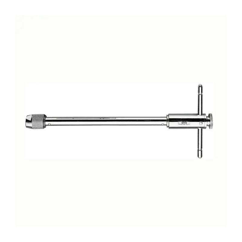 Facom Steel Tap Wrench with Chromed Finish, Maximum Tap Size M6, Overall Length 250mm 830A.5L
