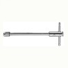 Facom Steel Tap Wrench with Chromed Finish, Maximum Tap Size M6, Overall Length 250mm 830A.5L