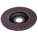 3M Zirconia Aluminium Flap Disc 115 mm Diameter Fine Grade P60 Grit Quick Change Bore 22.23 mm 7100196817
