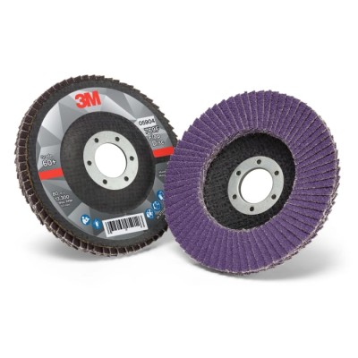 3M Zirconia Aluminium Flap Disc 125 mm Fine Grade P40 Grit 7100196813