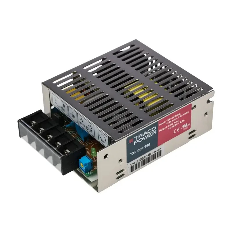 TRACOPOWER Switching Power Supply 15V dc, 60W, 264V ac, Chassis Mount TXL 060-15S