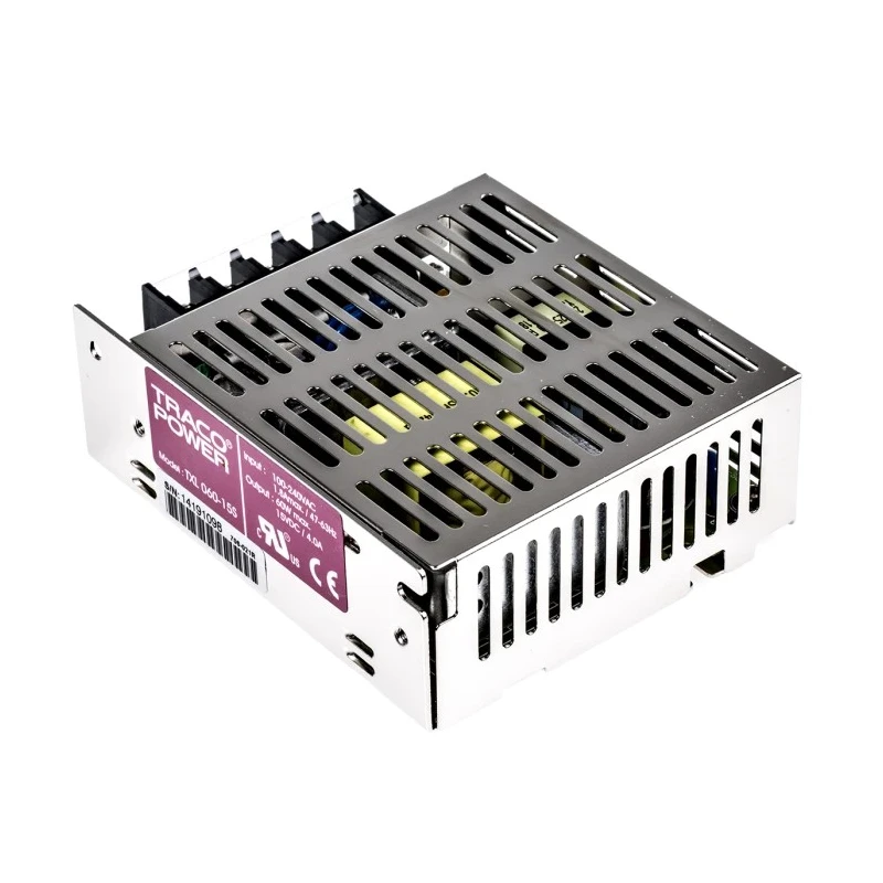 TRACOPOWER Switching Power Supply 15V dc, 60W, 264V ac, Chassis Mount TXL 060-15S