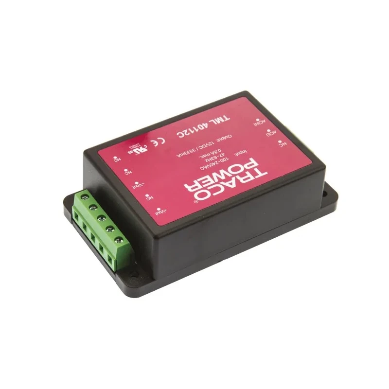 TRACOPOWER 40W 12V DC Switching Power Supply Chassis Mount TML 40112C