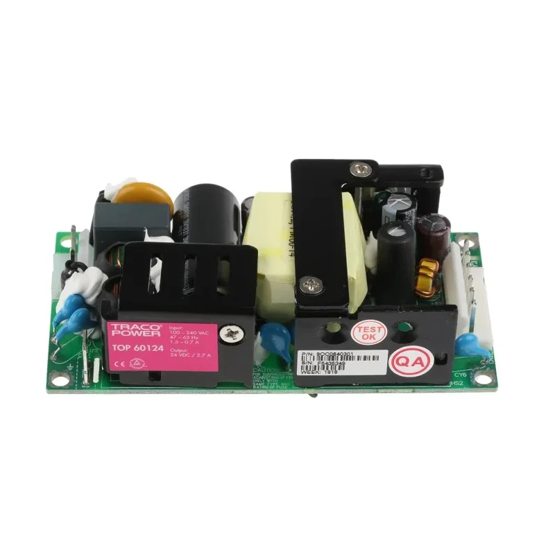 TRACOPOWER Switching Power Supply 24V dc 64W 264V ac TOP 60124