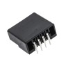 TE Connectivity Dynamic 3000 Series Right Angle Through Hole PCB Header, 4 Contacts, 3.81 mm Pitch, 1 Row 1-178294-2