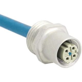 HARTING Sensor Actuator Cable Female 4 way M12 to 4 way Free End, 360 mm 21033836407