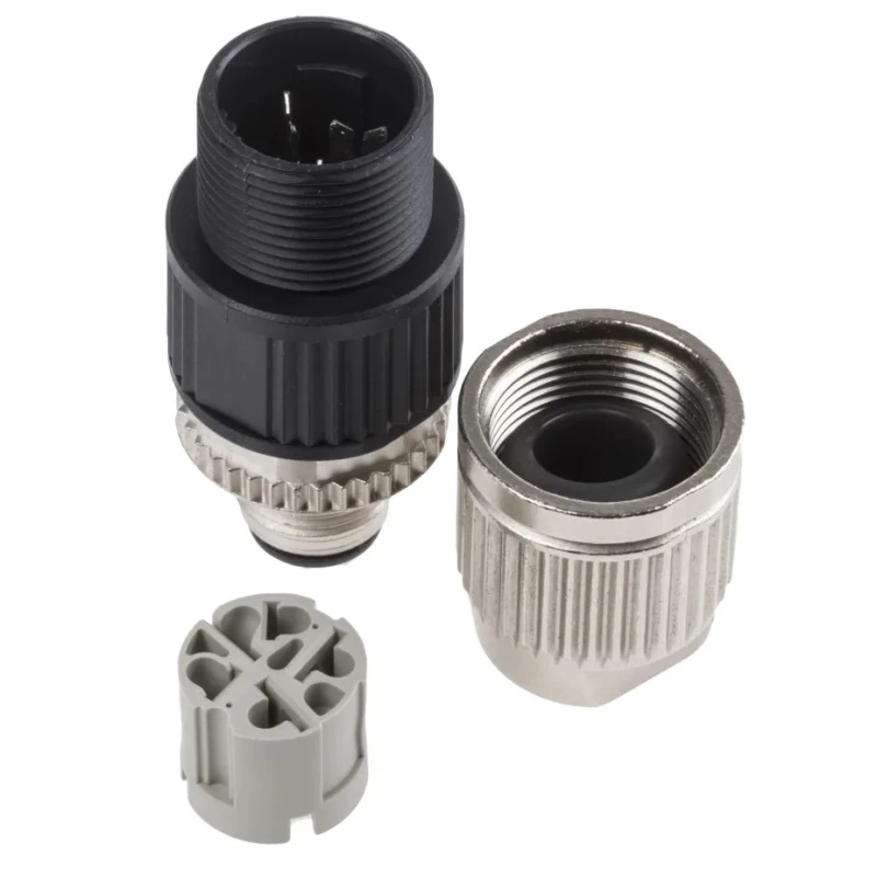 HARTING Circular Connector, 5 Contacts, Cable Mount, M12 Connector, Plug, Male, IP65 IP67, Harax M12 Series 21032721505