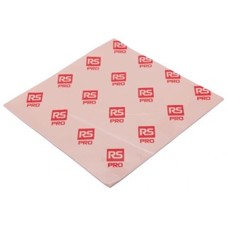 RS PRO TG-6050 Series Thermal Interface Sheet 2 mm Thickness 6 W/mK Thermal Conductivity, Gel Material, 150 mm x 707-4770