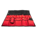 RS PRO 600D Polyester Tool Roll 580 mm x 510 mm Red, Black 707-7287