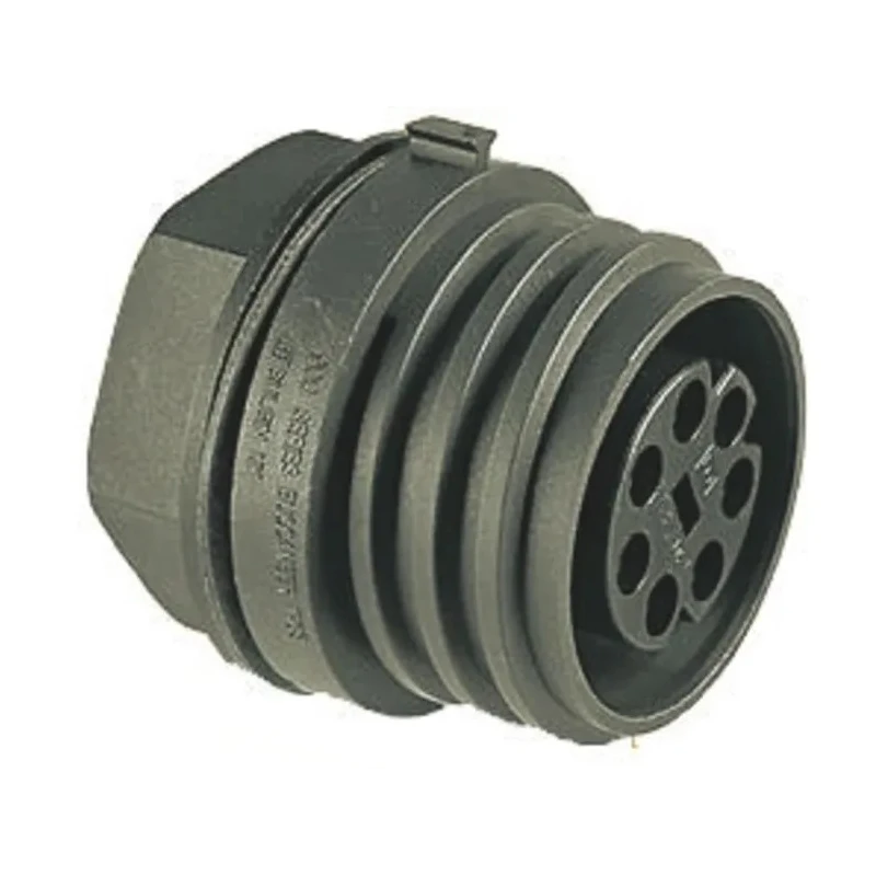 Bulgin Industrial Circular Connector 7 Contacts Panel Mount Socket Female Polymer IP68 430V 16A EXP-0931/07/S