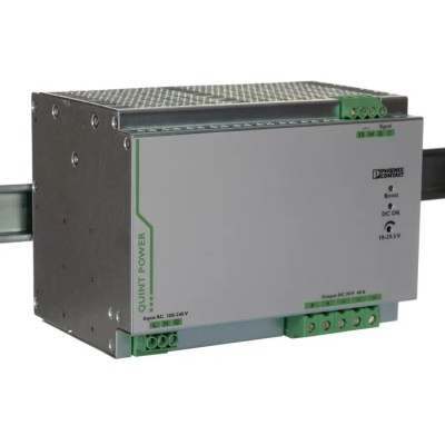 Phoenix Contact QUINT POWER Switched Mode DIN Rail Power Supply 1-Phase AC/DC Input 85-300V, 29.5V DC 40A Output 960W 2866789