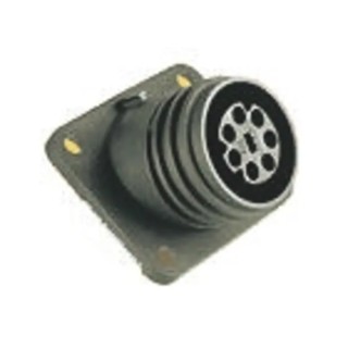 Bulgin Circular Connector 7 Contacts Flange M6 Socket Female IP68 EXPlora EXP Series EXP-0941/07/S