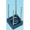 Vishay Bridge Rectifier 200 V 6 A Forward Current 137 A Surge Current 4-Pin Through Hole D-72 Package VS-KBPC602PBF