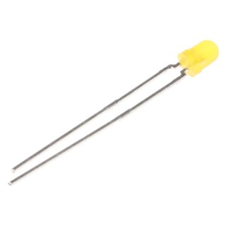 Vishay 3 V Yellow LED 3 mm (T-1) Through Hole TLHY4400