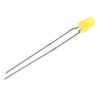 Vishay 3 V Yellow LED 3 mm (T-1) Through Hole TLHY4400