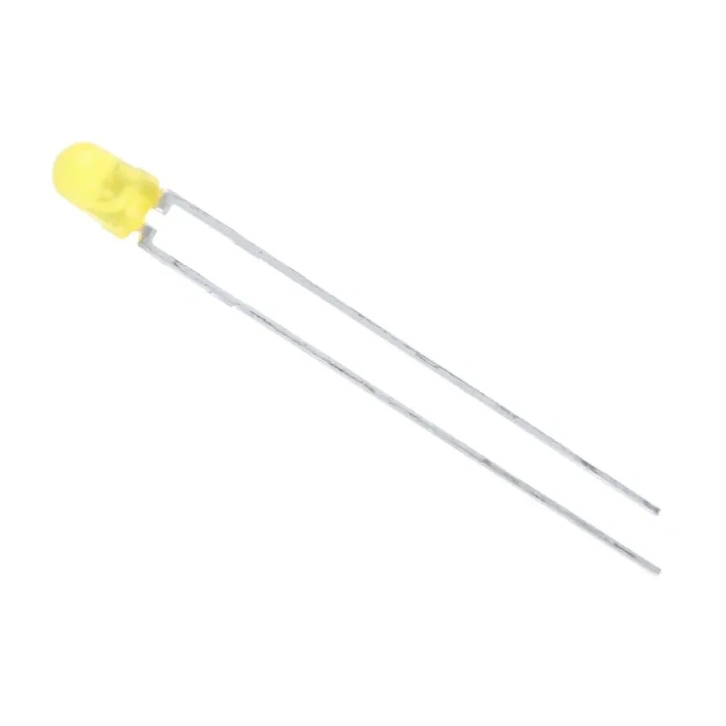 Vishay 2.9 V Yellow LED 3 mm (T-1) Through Hole TLLY4401