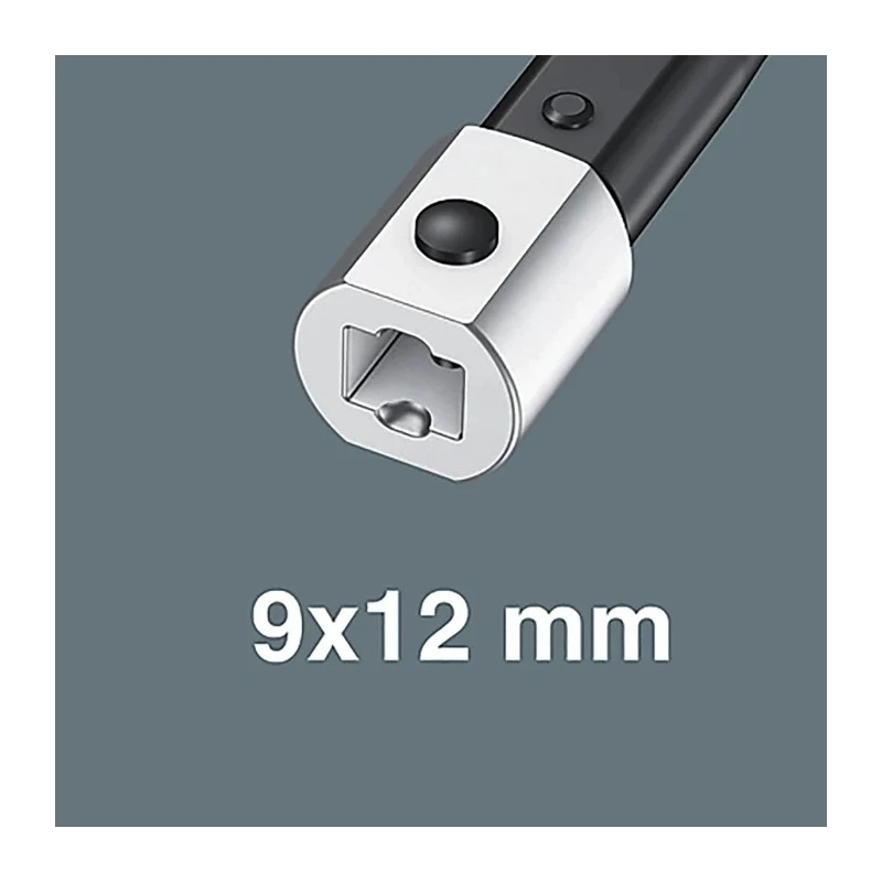 Wera Click-Torque XP 3 Pre-Set Adjustable Click Torque Wrench, 15 to 100 Nm, 9 x 12 mm Square Drive, 332 mm 05075672001