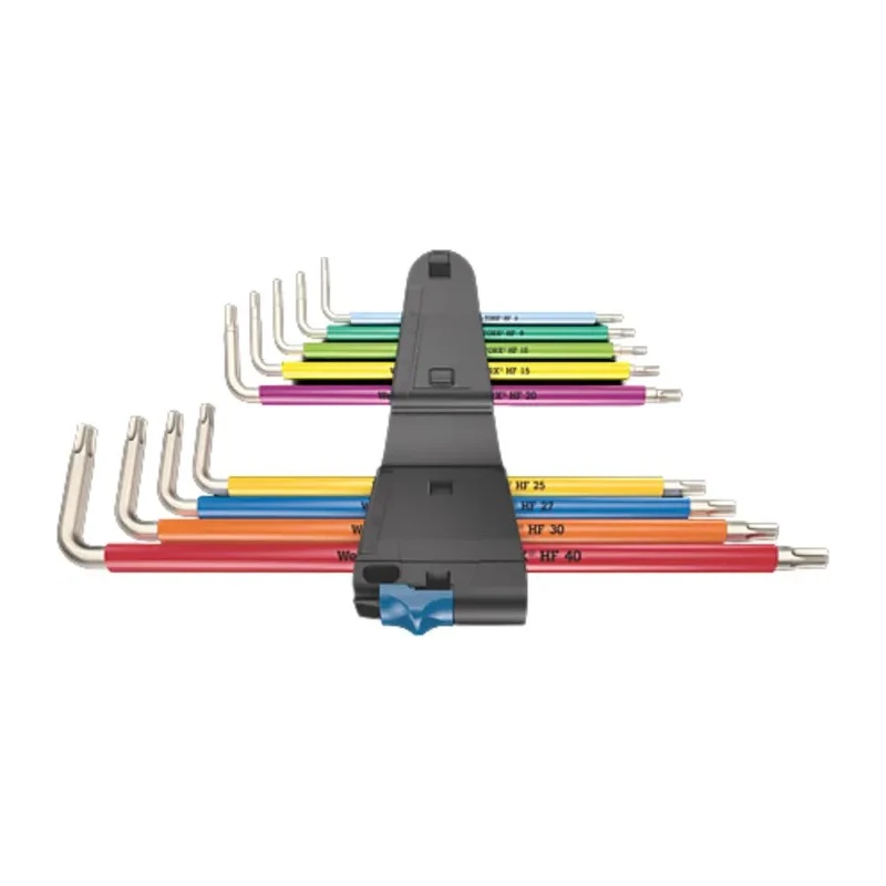 Wera 9-Piece Stainless Steel L Shape Long Arm Torx Key Set 240mm 05022689001