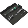 Wera Click-Torque A 6 Set 1 Click Torque Wrench Set, 2.5 To 25 Nm Torque Range, 1/4 in Hex Drive, 335mm Length 05130110001