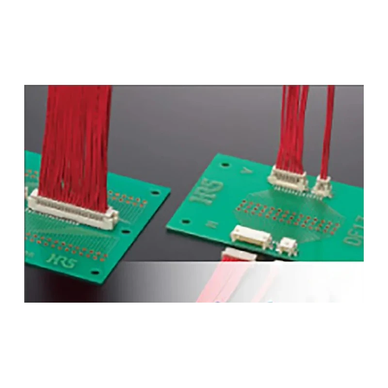 Hirose DF13 Series Straight Surface PCB Header 2 Contacts 1.25 mm Pitch 1 Row Shrouded 