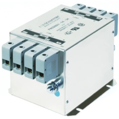 Schaffner Chassis Mount 3 Phase EMI Filter 16A 520V AC 60Hz Terminal Block FN3280