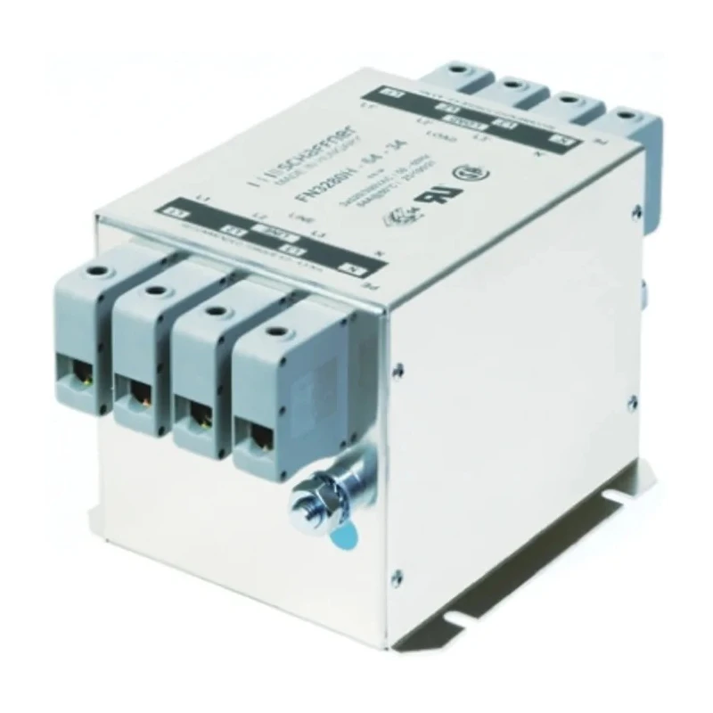 Schaffner Chassis Mount 3 Phase EMI Filter 16A 520V AC 60Hz Terminal Block FN3280