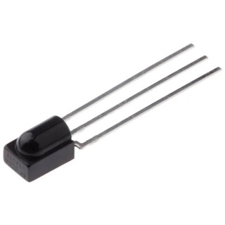 Vishay 38 kHz IR Receiver Through Hole Package 3-Pin Minicast 5 mm TSOP38438