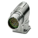 Phoenix Contact Circular Connector, 17 Contacts, Front Mount, M23 Size, Plug, Male, IP66 IP68 Rated, 8A Current 1628492