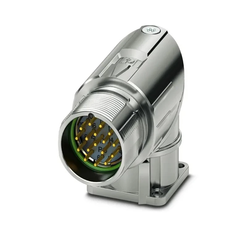 Phoenix Contact Circular Connector, 17 Contacts, Front Mount, M23 Size, Plug, Male, IP66 IP68 Rated, 8A Current 1628492