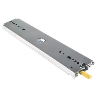 Accuride Self-Closing Drawer Runner Zinc Plated 355.6 mm Closed Length 76 mm Height 227kg Load DZ9308-0014R-E4