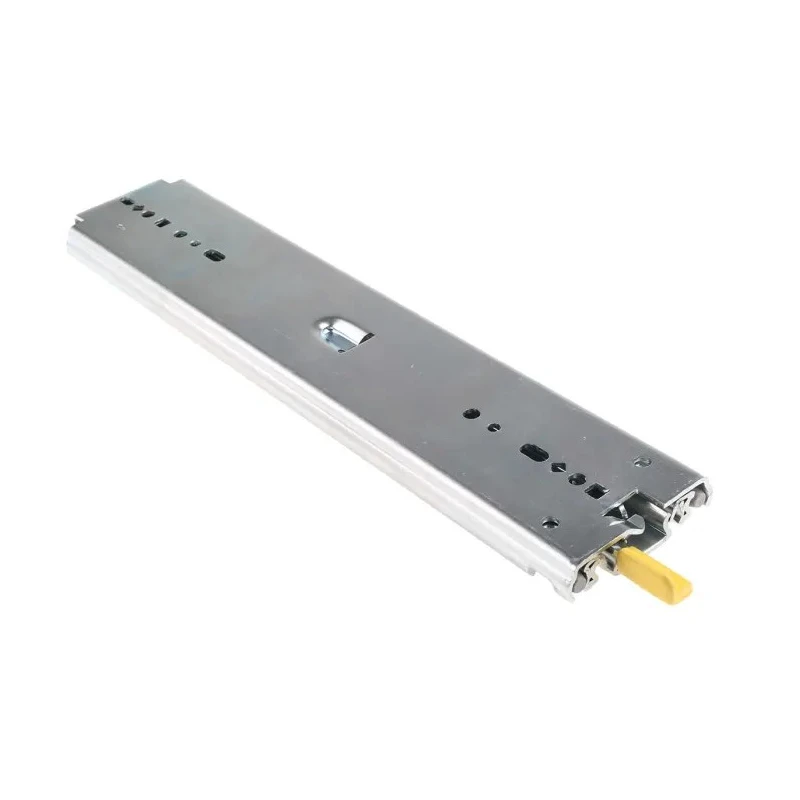 Accuride Self-Closing Drawer Runner Zinc Plated 355.6 mm Closed Length 76 mm Height 227kg Load DZ9308-0014R-E4
