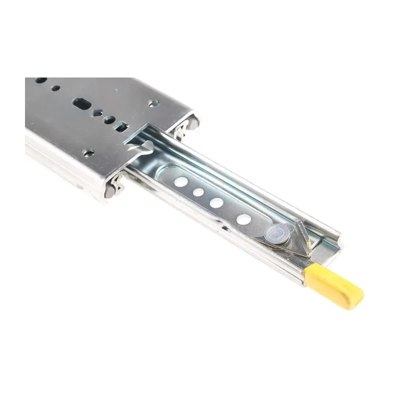 Accuride Self-Closing Drawer Runner Zinc Plated 355.6 mm Closed Length 76 mm Height 227kg Load DZ9308-0014R-E4
