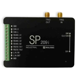 IKALOGIC SP209 Logic Analyzer with 9 Channels, 200 MHz Sampling Rate, RS232, LIN, RS485, CAN, USB Interface SP209