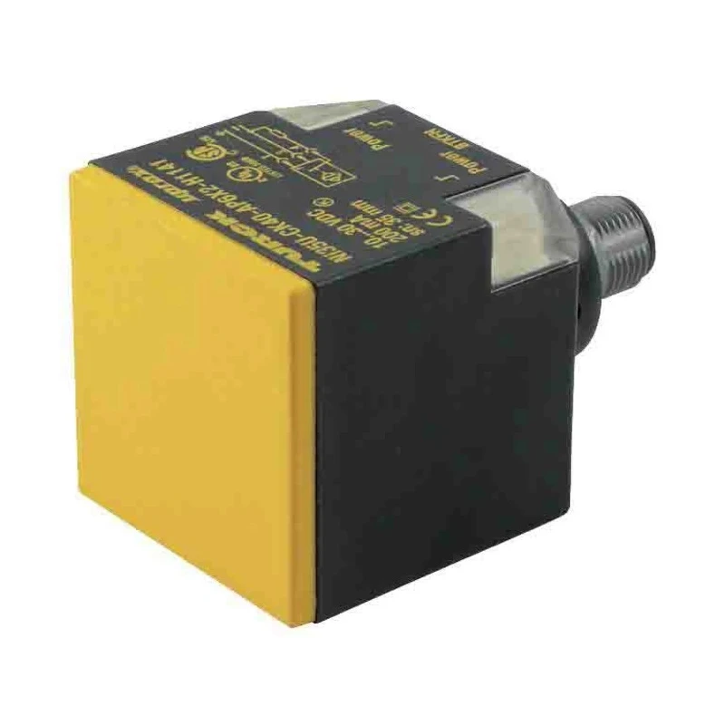 Turck Block Inductive Proximity Sensor M12 x 1 Thread, IO-Link Output, 30V DC, 50 mm Detection NI50U-CK40-IOL6X2-H1141