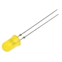 Vishay 3 V Yellow LED 5 mm (T-1 3/4) Through Hole Diffused Lens Round TLHY5400