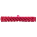 Vikan Push Broom Pink With Polypropylene Bristles for Food and Industrial Applications 31791