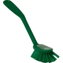 Vikan Green Scrubbing Brush, 23 mm bristle length, Polyester bristle material 42372