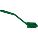 Vikan Green Scrubbing Brush, 23 mm bristle length, Polyester bristle material 42372