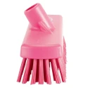 Vikan Pink Scrubbing Brush, Polyester Bristle, 46 mm Bristle Length, 305 mm Length, 85 mm Width, 110 mm Height, Model 70601