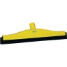 Vikan Yellow Industrial Cleaning Squeegee with Double-Bladed Cell Rubber Blade, 110 mm Height x 90 mm Width x 400 mm 77526
